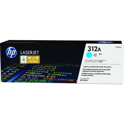 Toner 312A HP ciano  CF381A